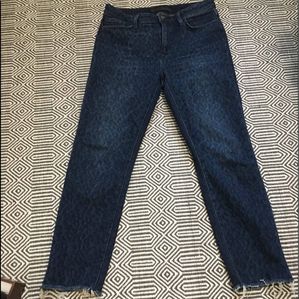 Joe’s Jeans Mila high rise straight ankle blue